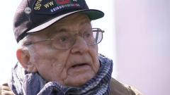 hommage aux militaires américains tombés sur le champ d'honneur en Belgique pendant la deuxième guerre mondiale