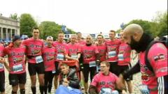 Les 20km de Bruxelles avec 'Tous à bord' et A.Vanden Borre