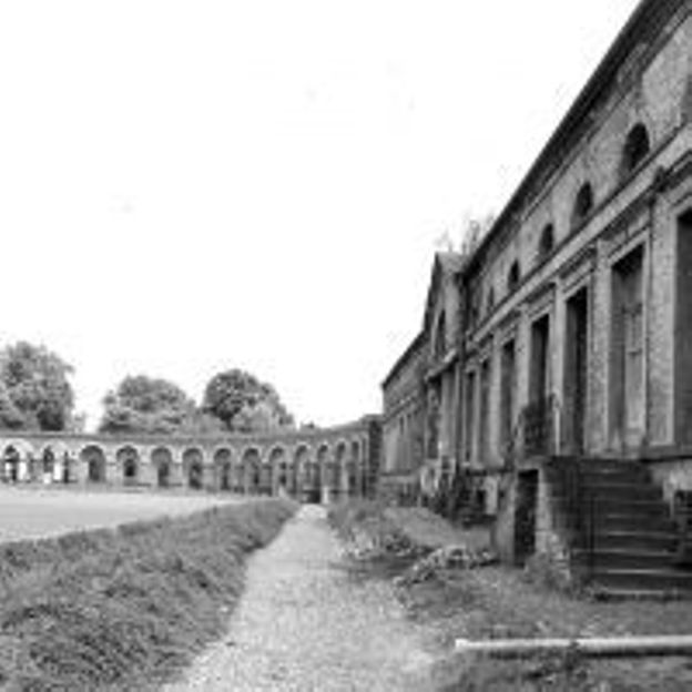 Image d'archivves du site du Grand Hornu, en 1981