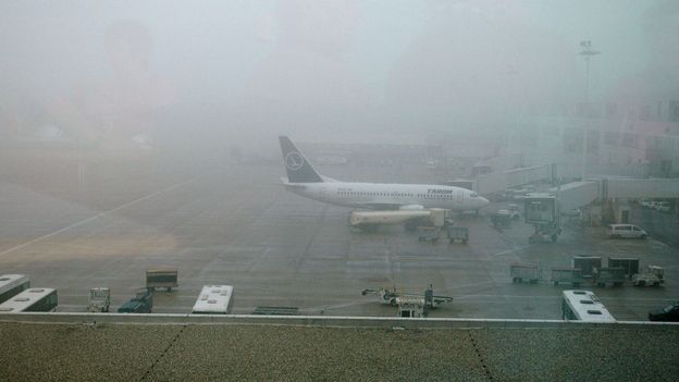 Illustration: brouillard sur Zaventem