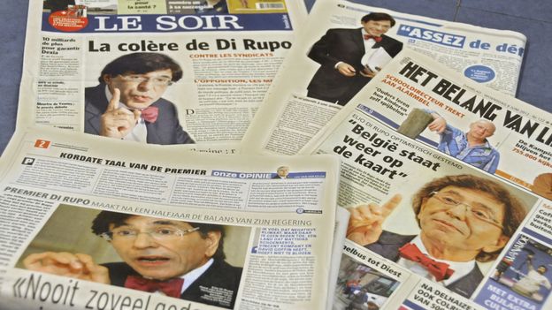 Des journaux belges