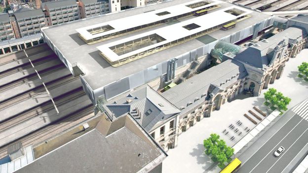 Le projet de la future gare des bus