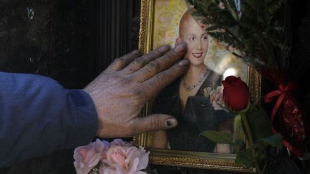 Hommage à Evita Peron, 60 ans après sa mort