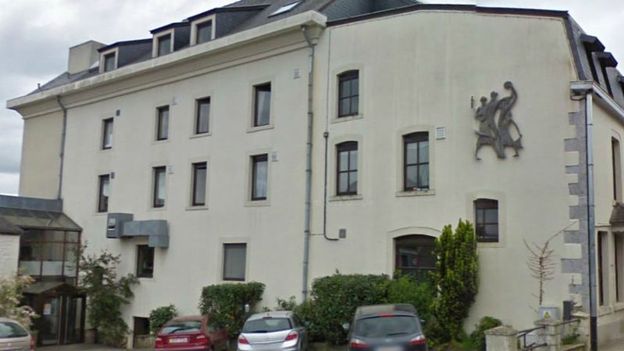La maison communale d’Erezée.