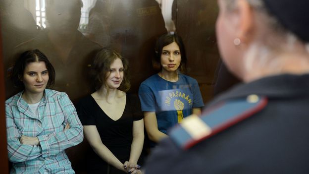 Les Pussy Riot ont été condamnées à deux ans de camp