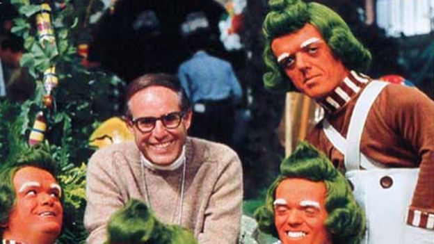 Mel Stuart sur le tournage de Charlie et la chocolaterie