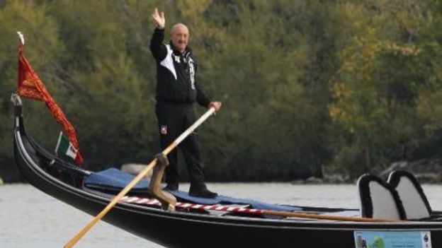 Vittorio Orio a relié Vienne à Budapest en gondole