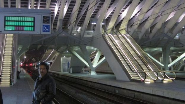 La gare a été évacuée durant près d'une demi-heure.