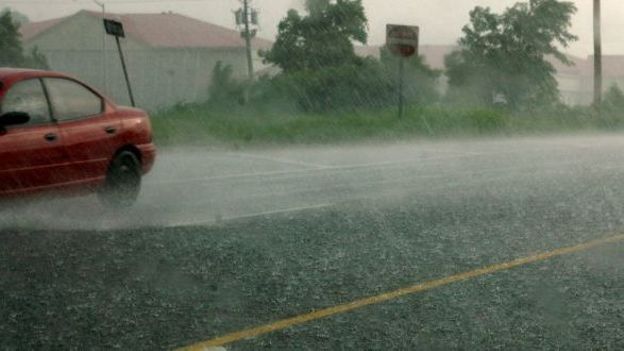 Les pluies sont tombées abondamment entre 6h30 et 8h00.