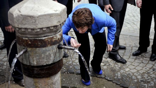 Un permis a été demandé pour un premier pavillon où l'eau potable viendrait directement des conduites de la rue.