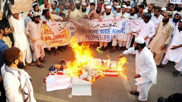 Des manifestations au Pakistan suite à la diffusion du film anti-islam