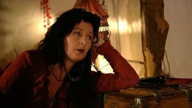 Kaat Tiley en 2004 dans l'émission "Ten heuize van" de la VRT