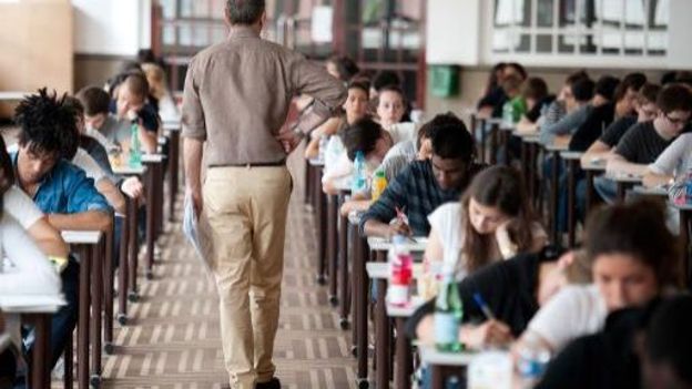 Une photographie d'un exercice de l'épreuve de mathématiques avait été placée sur le net.