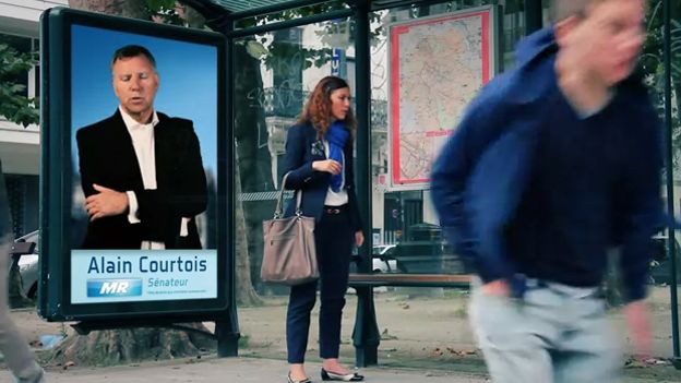 Le clip de campagne d'Alain Courtois