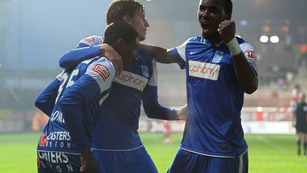 Victoire de Genk à Courtrai