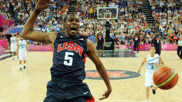 19 points pour Durant, et une finale pour la Team USA