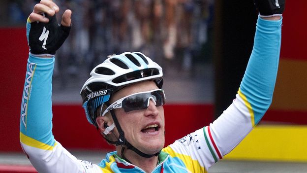 Enrico Gasparotto, vainqueur de l'Amstel Gold Race