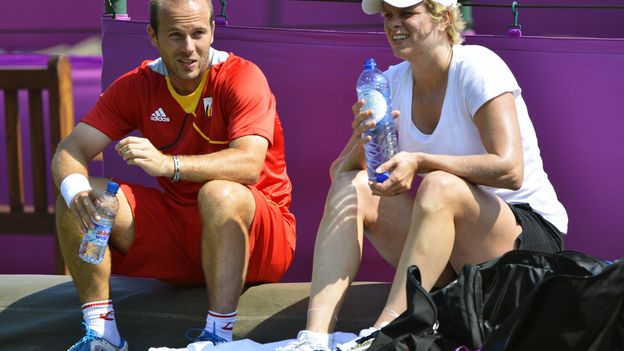 Olivier Rochus et Kim Clijsters