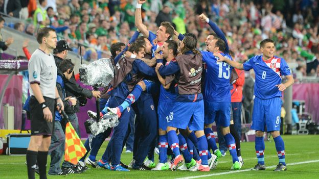 La joie des Croates