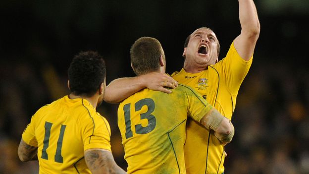 L'Australie bat Galles 20-19, et a gagné les 3 test-matches