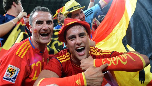 L'Espagne explose après la victoire