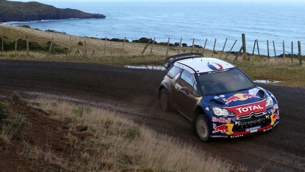 Sebastien Loeb en tête du rallye de Nouvelle-Zélande aprèsd la 1ère journée