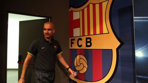 Gaurdiola quitte le Barça Gaurdiola quitte le Barça