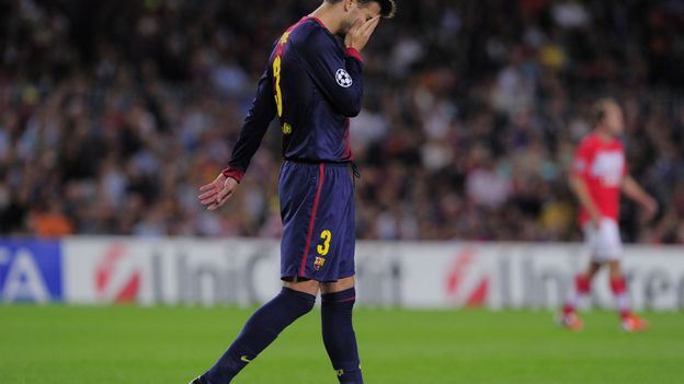 Piqué absent entre deux et trois semaines Piqué absent entre deux et trois semaines