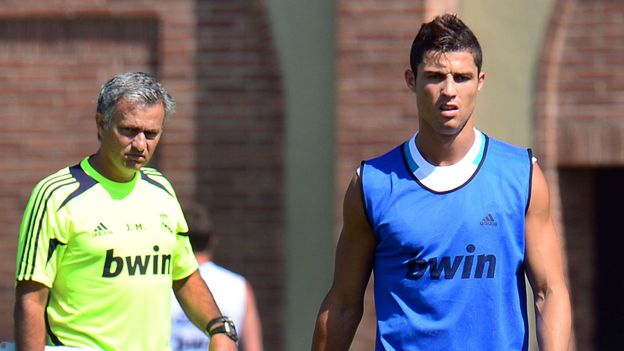 Mourinho n'a aucun problème avec Ronaldo, même "triste" Mourinho n'a aucun problème avec Ronaldo, même "triste"