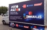 Le Votomaton a fait étape ce vendredi à Waremme