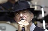 Leonard Cohen lors d'un concert à Gand le 12 août 2012