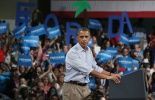 123 USA: B. Obama en hausse dans les sondages après la convention démocrate