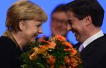 123 Allemagne: Angela Merkel réélue présidente de la CDU avec 97,94% des voix