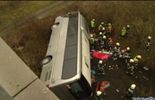 123 Cinq morts et 19 blessés dans l'accident d'un bus sur l'E34 à Ranst
