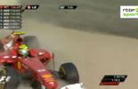 Crash: Massa imite D'Ambrosio en Inde