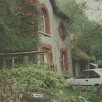 La maison, avant sa démolition. 