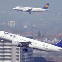 Un avion Lufthansa