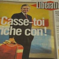 La Une de Libération ayant suscité la polémique