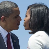 Barack Obama et Michelle Robinson-Obama, son épouse depuis 20 ans