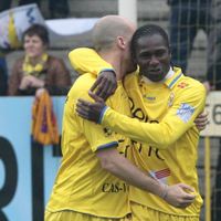 Kassim Doumbia avec Jurgen Cavens