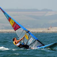 Marina Alabau Neira a été sacrée championne olympique de planche à voile (RS:X)