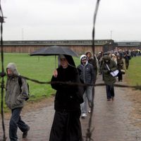 L'artiste dit avoir ramassé des cendres au camp de Majdanek
