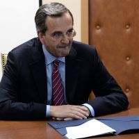 le Premier ministre grec, Antonis Samaras