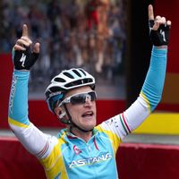 Enrico Gasparotto, vainqueur de l'Amstel Gold Race