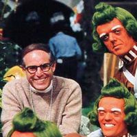 Mel Stuart sur le tournage de Charlie et la chocolaterie