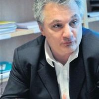 Michel Vakaloulis, politologue grec, maître en conférence à Science Po. Paris VIII
