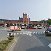 La place de la Gare à Alost