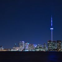 Vue de Toronto la nuit