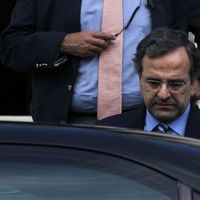 Antonis Samaras, le premier ministre grec