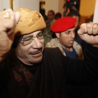 Mouammar Kadhafi à Tripoli